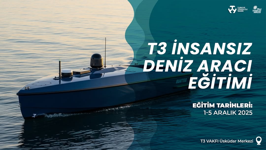 T3 İnsansız Deniz Aracı Eğitimi